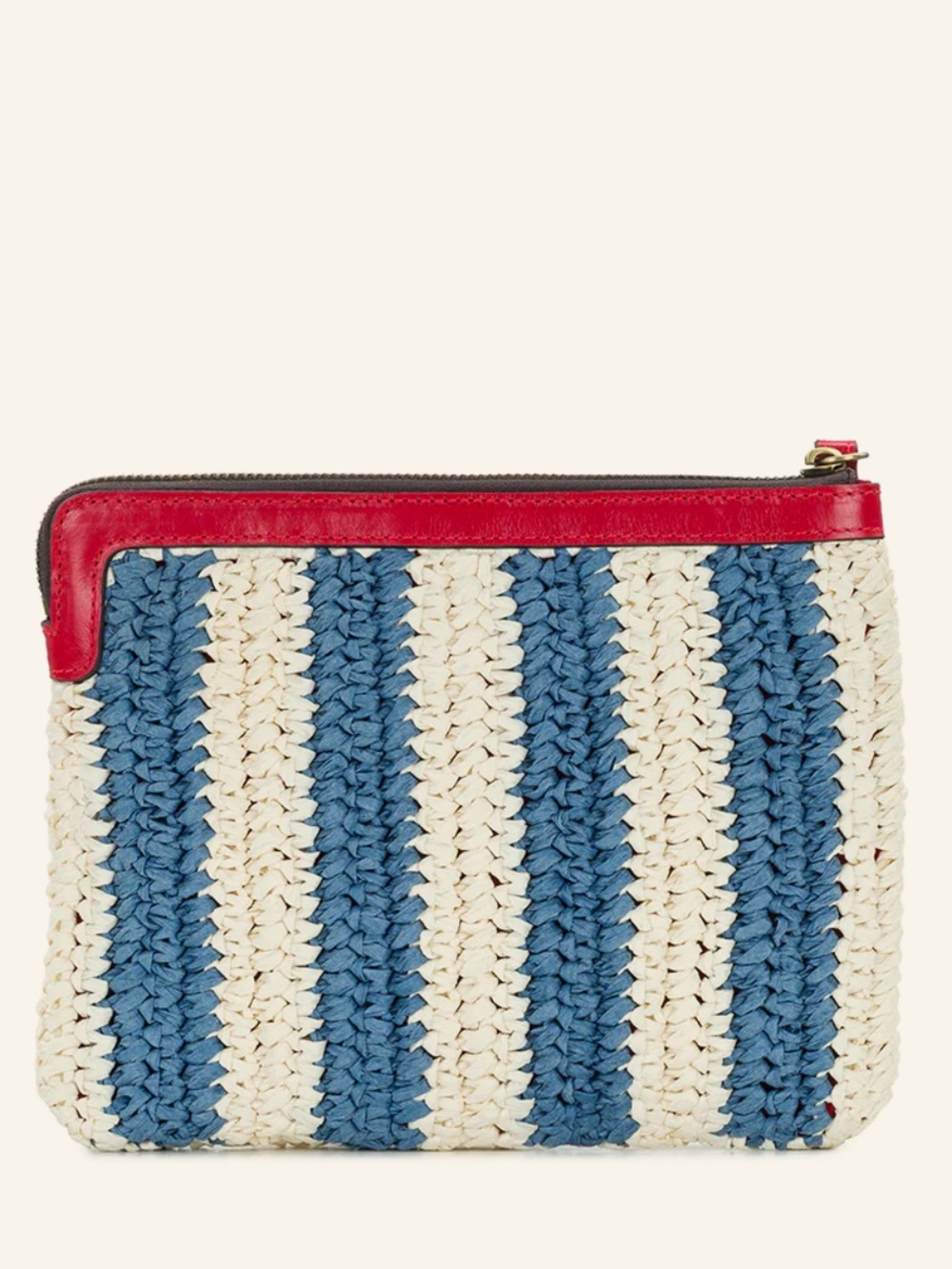 Patricia Nash Les FRAISES strawberry Wristlet clutch NWT - Picture 14 of 16